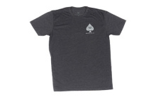 Crusade Ace Of Spades Spike's Tactical Tee Shirt, Small, Charcoal SGT1070-S