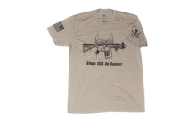 Stops ISIS Spike's Tactical Tee Shirt, XXXL, Gray SGT1071-3X