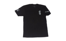 Aloha Snackbar Spike's Tactical Tee Shirt, Small, Black SGT1072-S