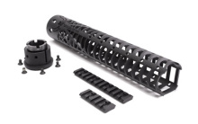 Spike's Logo 12" Spider Web Rail, Black Finish SSR9012