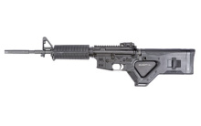 ST-15, Semi-automatic, 223 Rem/556NATO, 16" Barrel, Black Finish, HERA CQR Stock, A2 Front Sight and Flip Up Rear Sight, Thread Protector, No Magazine STR5025-M4S-C