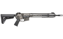 Spartan, Semi-automatic Rifle, 223 Rem/556NATO, 16" Chrome Lined Barrel, 1:7 Twist, Nickel Boron Coated Battleworn Finish, Magpul MOE SL Stock, Spike's Tactical Pro Grip (Spider Grip), MBUS PRO Sights, Spartan Lower Receiver, CMC Match Grade 2-Stage 2/3