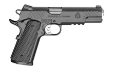 Loaded 1911, Full Size Pistol, 45ACP, 5" Match Grade Barrel, Forged Steel Slide and Frame, Black Armory Kote Finish, G10 Grips, 3-Dot Tritium Sights, 8Rd, Trijicon RMR Sight 1 MOA Included PX9105LL18-RMR