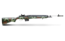 M1A Super Match Competition, Semi-automatic, 308 Win, 22" Stainless Heavy Barrel, Blue Finish, Camo Stock, Adjustable Sights, 10Rd, McMillian Stock, California Approved SA9805CA