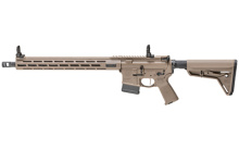 SAINT Victor, Semi-automatic, AR, 223 Remington/556NATO, 16" Barrel, 1:8 Twist, Flat Dark Earth Finish, BCM Trigger Guard & Mod 0 Stock, 15" M-LOK Free Float Handguard, Flip Up Front and Rear Low Profile Springfield Sights, 10Rd PMAG STV916556FLC
