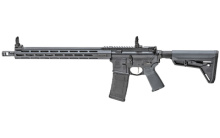 SAINT Victor, Semi-automatic, AR, 223 Remington/556NATO, 16" Barrel, 1:8 Twist, Gray Finish, BCM Trigger Guard & Mod 0 Stock, 15" M-LOK Free Float Handguard, Flip Up Front and Rear Low Profile Springfield Sights, 30Rd PMAG STV916556Y