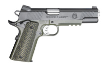 Loaded, 1911, Full Size Pistol, 45ACP, 5" Match Grade Barrel, Stainless Steel Frame, Black Armory Kote Slide & Olive Drab Armory Kote Frame Finish, 3-Dot Tritium Night Sights, Ambidextrous Safety, G-10 Grips, 7Rd PX9110ML18