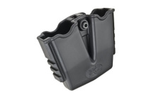 Double Magazine Pouch XD Gear 9mm/.40 S&W/.357 SIG Black Polymer
