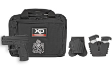 XD9, Striker Fired, Sub Compact, 9MM, 3" Barrel, Polymer Frame, Black Finish, Fixed Sights, 10Rd, Instant Gear Up Includes 5 Magazines, Range Bag, Hard Case, Holster and Magazine Pouch XD9801