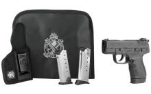 Every Day Carry Package ,XDE, Semi-automatic, DA/SA, Compact, 45 ACP, 3.3" Barrel, Polymer Frame, Black Finish, 4 Magazines, 3-6Rd & 1-7Rd, Sight and Low Profile Combat Rear Sight, Notebook Style Gun Case and Tuff Holster included XDE93345BEN18