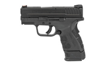 Gear Up Package, XD-MOD.2 with GripZone, 9MM, 3" Barrel, Polymer Frame, Black Finish, Fiber Optic Front and Low Profile Combat Rear Sights, 5 Magazines, 4-13Rd & 1-16Rd, Range Bag included XDG9801HCR18
