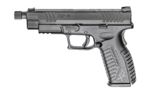 XDM, OSP (Optical Sight Pistol), Semi-automatic, Striker Fired, Full Size, 9MM, 5.28" Threaded Barrel, Polymer Frame, Black Finish, 10Rd, 2 Magazines, 3 Optic Base Plates and Non Threaded Barrel Included, Optics Ready, Suppressor Sights XDMT9459BOSP