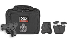 XDS, Mod.2 with Grip Zone, 45 ACP, 3.3" Barrel, Polymer Frame, Black Finish, Tritium Night Sights, 6Rd, Instant Gear Up Includes 5 Magazines, Range Bag, Hard Case, Holster and Magazine Pouch XDSG93345BT