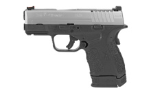 XDS, Mod 2 with Grip Zone, 45 ACP, 3.3" Barrel, Polymer Frame, Stainless Finish, Fiber Optic Sight, 6Rd, 2 Magazines XDSG93345S