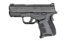 XDS, Mod.2 with Grip Zone, Striker Fired, Compact, 9MM, 3.3" Barrel, Polymer Frame, Black Finish, 2 Magazines, 1-7Rd, 1-9Rd, Tritium Front Sight XDSG9339BT