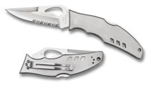 Flight Folding Knife, Plain Edge, 8Cr13MoV/Satin Blade BY05PS