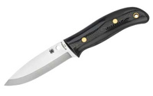 Bushcraft, 4.125" Fixed Blade Knife, Steel Blade, Brown G-10 Handle, Plain Edge FB26GP