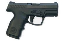 S-A1, Compact, 9MM, 3.6" Barrel, Polymer Frame, Matte Blue Finish, Fixed Sights, 10Rd, 2 Magazines 39.821.2