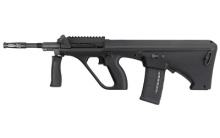 AUG A3 M1, Semi-automatic, 223 Rem, 16" Barrel,  Black Finish, NATO Stock, 30Rd, Picatinny Rail, QD Front Sling Swivel AUGM1BLKNATOS