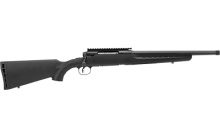 Axis II, Bolt Action, 300 Blackout, 16.125" Heavy Threaded Barrel, 1:8 Twist,, Black Color, Black Polymer Stock, Right Hand, 4Rd, Detachable Box Magazine 18819