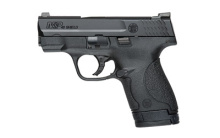 Shield, Double Action Only, Compact, 40 S&W, 3.125" Barrel, Polymer Frame, Black Finish, 6Rd & 7Rd, 3 Mags, No Manual Safety, Fixed Night Sights 10214