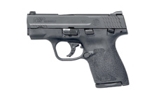 Shield M2.0, Semi-automatic Pistol, Striker Fired, Compact Frame, 40 S&W, 3.1" Barrel, Polymer Frame, Black Finish, 2 Magazines (6Rd & 7Rd), Massachusetts Compliant, Thumb Safety, 3 Dot Sights 11813