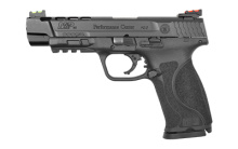 M&P 2.0 Proformance Center, Semi-automatic, Striker Fired, Full Size, 40S&W, 5" Ported Barrel, Polymer Frame, Black Finish, Interchangeable Back Straps, 15Rd, No Thumb Safety, Fiber Optic Sights 11825