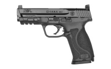M&P 2.0 Proformance Center C.O.R.E. Cuts With Mounting Plates, Semi-automatic, Striker Fired, Full Size, 40S&W, 4.25" Barrel, Polymer Frame, Black Finish, Interchangeable Back Straps, 15Rd, No Thumb Safety, Suppressor Sights 11827