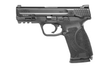 M&P 2.0, Semi-automatic Pistol, Striker Fired, Compact Size, 45 ACP, 4" Barrel, Polymer Frame, Black Finish, 10Rd, 2 Magazines, Thumb Safety, 3 Dot White Sights, No Magazine Safety 12105