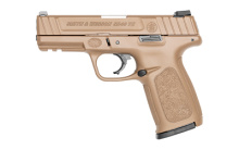 SD40VE, Striker Fired, Semi-automatic, Full Size, Polymer Framed Pistol, 40S&W, 4" Barrel, Matte Finish, Flat Dark Earth Slide and Frame, Fixed Sights, 14 Rounds, 2 Magazines 13656