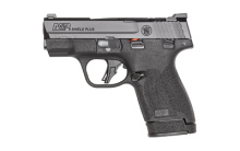 M&P9 Shield Plus OR, Striker Fired, Semi-automatic, Polymer Frame Pistol, Micro Compact, 9MM, 3.1" Barrel, Armornite Finish, Black, Tritium Night Sights, Tennessee Special Logo, Optics Ready, Thumb Safety, 13 Rounds, 2 Magazines, (1)-13 Rounds and (1)-10