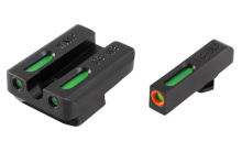 Brite-Site TFX Pro, Sight, Fits Walther P99 and PPQ, Tritium/Fiber-Optic, Day/Night Sight, 24/7 Brightness, Orange Ring on Front Sight TG13WA1PC