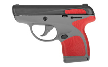 Spectrum, Semi-automatic Striker Fired Pistol, 380ACP, 2.8" Barrel, Gray Polymer Frame. Red Overmold, Stainless Slide, 1-6Rd & 1-7Rd, 2 Magazines 1007031206