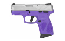 G2C2C, Double Action Only, Compact Pistol, 9MM , 3.2" Barrel, Polymer Frame, Dark Purple Frame, Stainless Slide, Adjustable Sights, 12Rd, 2 Magazines 1-G2C939-12DP
