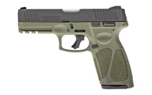 G3, Semi-automatic, Full Size, 9MM, 4" Barrel, Polymer Frame, Black/OD Green, 2 Magazines, 1-15Rd & 1-17Rd 1-G3941O