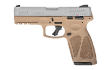 G3, Semi-automatic, Full Size, 9MM, 4" Barrel, Polymer Frame, Stainless/Tan, 2 Magazines, 1-15Rd & 1-17Rd 1-G3949T