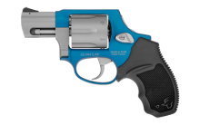 856CH, Revolver, 38 Special, 2" Barrel, Alloy Frame, Azure/Stainless Finish, Rubber Grips, Fixed Sights, Concealed Hammer, 6Rd 2-856029ULCH09
