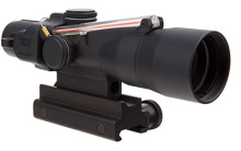 ACOG Rifle Scope, 3X30, High Red Chevron .223 Includes Flattop Mount, Matte Finish 400135