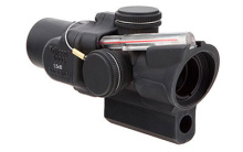 ACOG Rifle Scope, 1.5X16, Amber Circle/Dot Reticle, with Lenspen, High Shrt M16 Base, Dual Illuminated, 2MOA, Matte Finish 400138