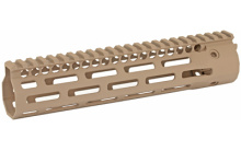 BattleRail, 9.25" Low-Profile SOCC Rail, Fits AR, 223REM/556NATO, M-LOK, Aluminum, Flat Dark Earth SRAI-SR1-90FT-00
