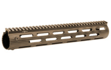 VTAC Alpha Rail, 13" One-Piece, Free Floating, Modular Rail, Slotted Cooling Holes, Flat Dark Earth Finish STRX-AVK-13FT-01