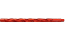 Performance X-Ring Barrel, 16.5" Spiral Fluted 6061-T6 Aluminum, Threaded 1/2X28, .920" Diameter, Red, For 10/22 or X-Ring Rifle XRBRLPERFRD