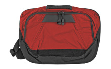 Dead Letter Sling, It's Black/Mars Red, Nylon, 19.5"x13.5"x5" F1 VTX5008 IBK/MRD