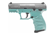 CCP M2, Semi-automatic Pistol, 9mm, 3.54" Barrel, Angel Blue Polymer Frame, Stainelss Slide, 2 8Rd Magazines 5080512
