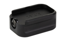 Extended Base Pad, Fits Glock 17/22, +0, Black MEG17-0BLK