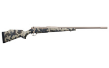 Mark V, Arroyo, Bolt, 300 Win, 26", KUIU VIAS Cammo, Monte Carlo Composite with Aluminum Bedding Block , Right Hand, LXX Trigger, #3 Fluted Stainless Steel With Cerakote, 3+1, Custom Shop, 8 1/4 lbs. MAOM300NR6O