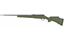 Weatherby, Mark V, Camilla Ultra Lightweight, 6.5 Creedmoor, 24" Steel Barrel, Green Black And Stainless, Fiberglass Stock, Right Hand, 4Rd MCU01N65CMR4B