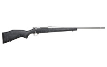Vanguard, AccuGuard, Bolt, 300 Win, 24", Black With Grey Spiderweb Accents, Monte Carlo Composite with Aluminum Bedding Block , Right Hand, #3 Fluted 410 Series Stainless Steel, 3+1, 8 3/4 lbs. VCC300NR4O
