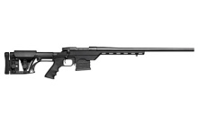 Vanguard, Modular Chassis, Bolt, 308 Win, 22", Black, CNC 6061 aluminum chassis with LUTH-AR MBA-1 Buttstock and Hogue Grip, Right Hand, Detachable 10rd Magazine, #3 Heavy Barrel Matte Blued, 8 3/4 lbs. VLR308NR2O