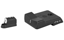 The XS DXT Big Dot night sight is the ultimate defensive sight set. Fits CZ P-10. Precision machined in Fort Worth, TX, XS Sights feature a Big Dot Tritium front sight and express rear sight with a vertical tritium stripe for fast sight acquisition in al
